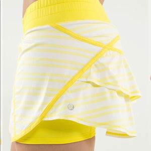 Lululemon Athletica Run: Track Attack Skirt Skort
